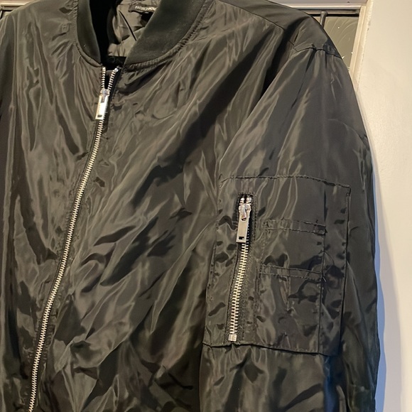 Fashionova Laced Up Bomber Jacket Size XL - Picture 3 of 7